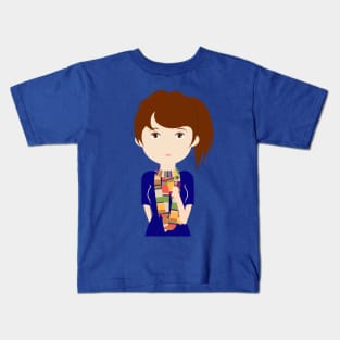 Dr Who fan girl Kids T-Shirt